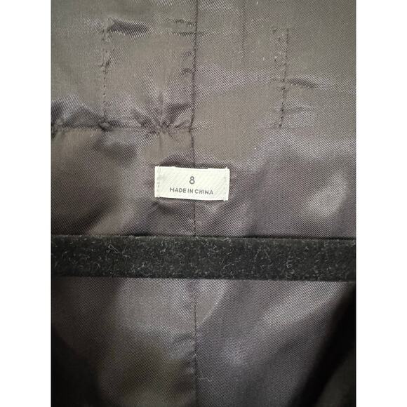 NWOT ARITZIA Babaton Deniro Vest in Black SZ 8 - Picture 6 of 8